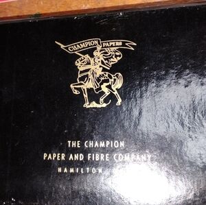 Antique /vintage Playing Cards - Champion Paper, Hamilton Ohio,advertising